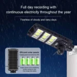 Solar Street Light with CCTV Camera | 5MP 4G Solar CCTV Street Light with Motion Sensor & Night Vision - Image 4