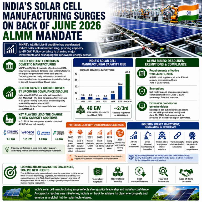 India Solar Cell Manufacturing