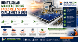 India Solar Manufacturing - SolarXIn