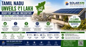 Tamil Nadu Rooftop Solar Subsidy 2026 - SolarXin